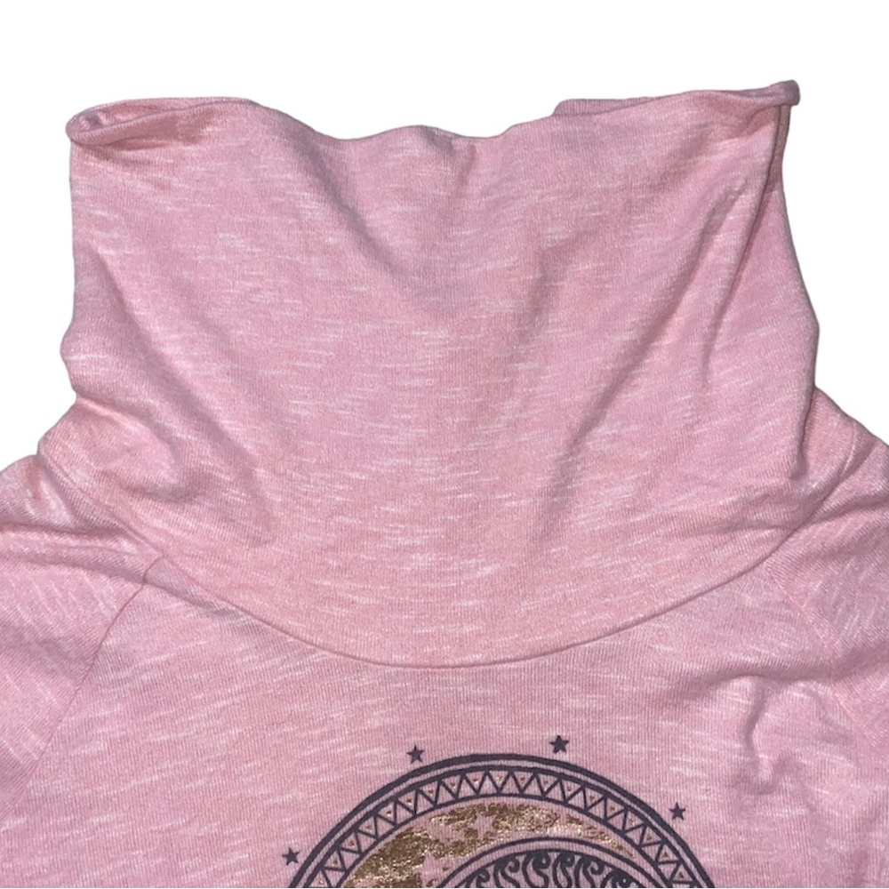 ‼️Pink Dream Catcher Cowl Neck Sweater - Picture 3 of 6
